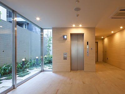 エレベーターホール｜ザ・パークハウス赤坂レジデンス